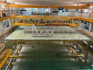 Did you know that in the heart of Plymouth is a unique facility 'The Ocean Basin' that allows waves and currents to be generated at any relative orientation and can be run at different water depths.

Today we are making a start dismantling the damaged gantry ready for recycling. We have worked closely with The University of Plymouth for many years tackling jobs of all shapes and sizes. 

#KeepItLocal #Plymouth #AussieMetalManagement